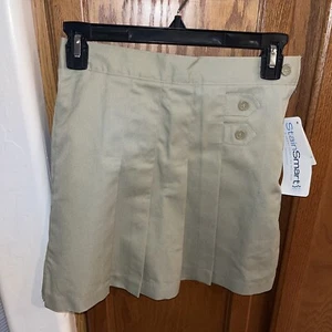 Simply Basic, Official School Uniform Skort, Size 10, Khaki - Picture 1 of 6