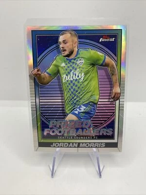 2022 Finest MLS Prized Footballers #PF14 Jordan Morris Seattle Sounders FC - Image 1 of 2
