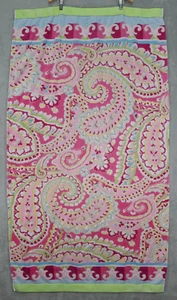 Vera Bradley Beach Towel Capri Melon Retired 60X32 - Picture 1 of 11