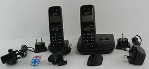 Siemens GIGASET AL410A DUO SCHNURLOS Telefon integriertem Anrufbeantworter Top - Bild 1 von 2