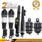 6Pcs Front Rear Air Suspension Shock Rear Spring Bag For Mercedes Cls-Class W211