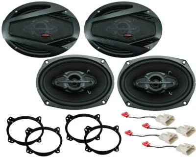 Gravity 6x9" Front Door & Rear Deck Speakers for 2002-2011 Toyota Camry - Image 1 of 4