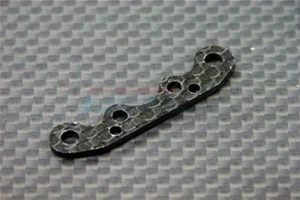 GPM GMIF009F-BK GRAP FRONT ARM PLATE REAR GEAR  BOX 1/18 4WD KYOSHO MINI INFERNO - Picture 1 of 1