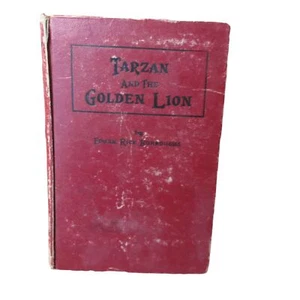 Tarzan and the Golden Lion 1924 - Edgar Rice Burroughs - Original Hardcover - Picture 1 of 9