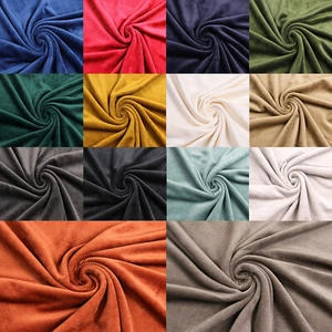 CORD JERSEY Stoff Rippenjersey Nicki Feincord weich elastisch EUR 15,98/m - Bild 1 von 14