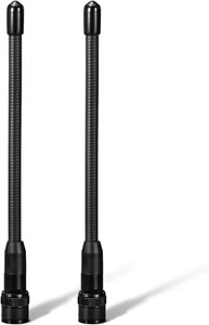 2pcs BNC Flexible Handheld Scanner Antenna VHF UHF Dual Band for BC125AT BC75XLT - Afbeelding 1 van 9