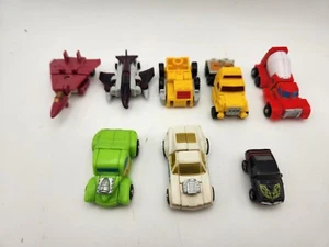 Paquete de 8 bujes vintage Transformers G1 Micromasters Autobot 1989-1990 - Imagen 1 de 17