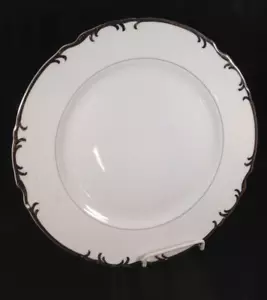 Mikasa Marlboro Platinum Trim Dinner Plate 10-1/2” MIKMAR - Picture 1 of 6