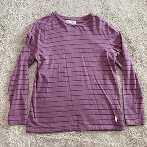 Zara T Shirt Kids 13 - 14 164cm Pink Stripes Everday - Picture 1 of 5