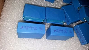 2x EPCOS 15uF 100V 10% B32524Q1156K 27.5mm HIEND STACKED FILM CAPS FOR AUDIO! - Picture 1 of 1