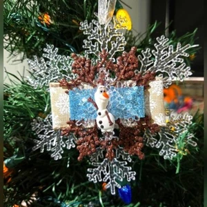 NWT Olaf Ornament Frozen Disney Souvenir Christmas Holiday Decor OOAK Handmade - Picture 1 of 2