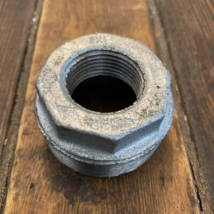 Southland 2 In. x 1 In. Hex Galvanized Bushing 511-985HN - Picture 1 of 8