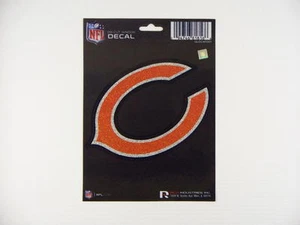 Chicago Bears 6" x 4" Aufkleber Football NFL Ultra Metallic - Bild 1 von 1