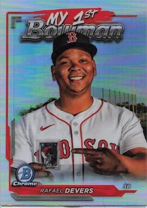 Bowman 2024 cromo #M1B-10 Rafael Devers mi primer arquero - Imagen 1 de 2