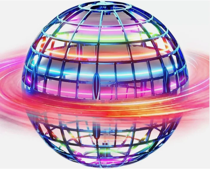 Bola giratoria voladora orbe volador bola juguete mano boomerang hover bola juguete regalos Foto 1 de 4