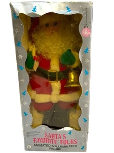 Holiday Creations 1993 Vintage 24” Animated Santa Claus Light Up Moving Works! - Picture 1 of 3