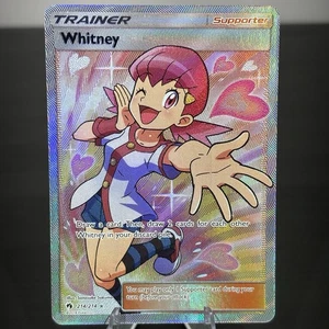 2018 Pokemon Sonne & Mond Verlorener Donner FA Whitney 214 NM (Bitte Lesen) - Bild 1 von 16
