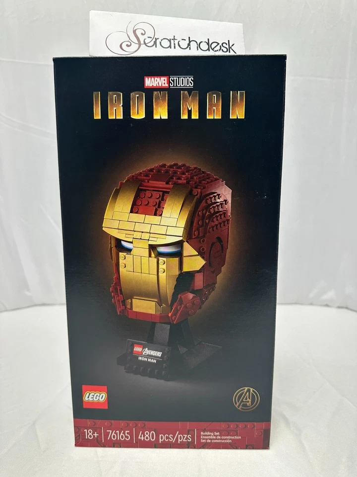 NUEVO Sellado - Casco LEGO IRONMAN 76165 - MARVEL Avengers - RARO Retirado Foto 1 de 4