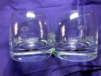 Macallan Amprel Glasses Etched - Image 1 of 3