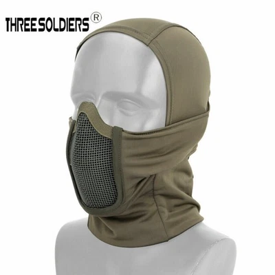 Balaclava Mesh Mask with Full Face 800FPS Inpact Protection Tactical Ninja Masks - Image 1 of 4