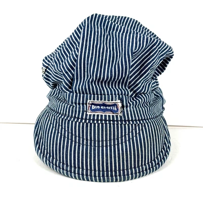 Vintage 1940s 1950s Big Smith Union Made Rail Road Engineer Hat Adult Medium - Image 1 of 4