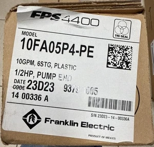 Franklin Electric FPS 4400 Tri-Seal 10FA05P4-PE Submersible Well Pump End Only - Picture 1 of 2