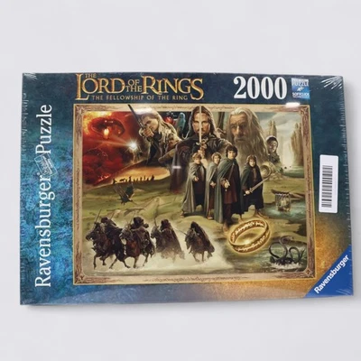 The Lord Of The Rings The Fellowship of the Ring Ravensburger 2000 Pcs Puzzle - Image 1 of 4