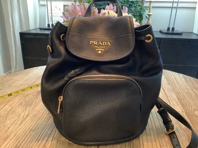 Mochila de couro Prada - Imagem 1 de 4