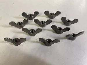 3/8" Whitworth Flügelmuttern 10 x Temperguss BSW traditionelle Mickey Mouse Ohren - Bild 1 von 24