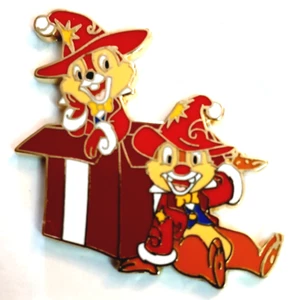 Prendedor Disney LTD Chip and Dale Pin 2012 ¡LINDO! Sombreros de Navidad París 20 aniversario Pin - Imagen 1 de 4