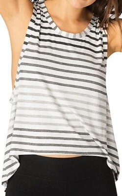 Camiseta sin mangas Beyond Yoga Bring It Ombre a rayas musculares M gris envío y devolución gratuitos Foto 1 de 4