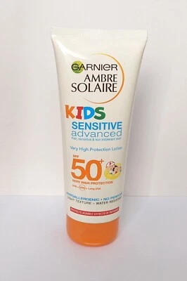 Garnier Ambre Solaire SPF 50+ High Protection Sun Cream Lotion, 200ml. - Image 1 of 2