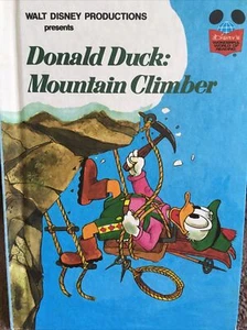 Vintage Walt Disney Productions Book - Donald Duck Mountain Climber - Picture 1 of 9