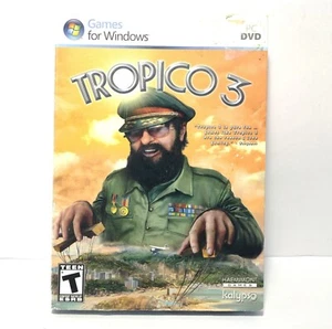 Tropico 3 (PC, 2009) Videospiel Windows PC DVD Key Code auf Handbuch - Bild 1 von 6