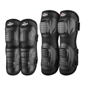 4X Satz Motorrad Knie Schienbein und Ellenbogen Protektoren Schutzausrüstung ' - Bild 1 von 23
