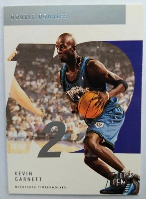 KEVIN GARNETT, 2002-03 TOPPS TEN DOUBLE DOUBLES #102 - Image 1 of 2