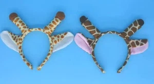 Giraffe Ears Headband Costume Party - Kids Womens Mens - Picture 1 of 3