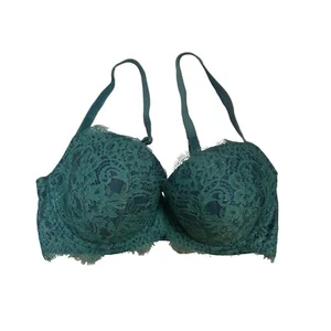 32DD grün Spitze Victoria's Secret 356953 gefüttert Halb/Demi Double Dream Angels BH - Bild 1 von 3