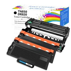 2x TN850 Toner+1x DR820 Drum For Brother DCP-L5500DN HL-L5000D L6400DW L6300DW - Picture 1 of 12