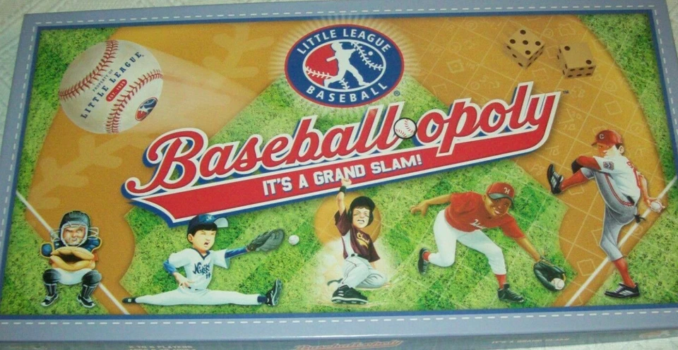 "Baseballopoly" Baseball Monopoly Board Game- Little League USA Kids  - Image 1 of 1