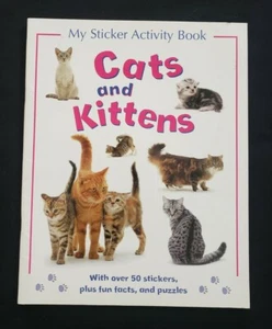 Parragon Publishing Cats & Kittens, My Sticker Activity Book, 2004 - Picture 1 of 12