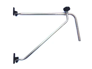 Soporte Espejo Brazo de Derecho 530-850 ø15 mm Tractor Excavadora - Picture 1 of 10