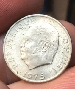 1958 or 1975 Haiti 5 Centimes coin,  World Coin  #K1296, 1 Coin - Picture 1 of 4
