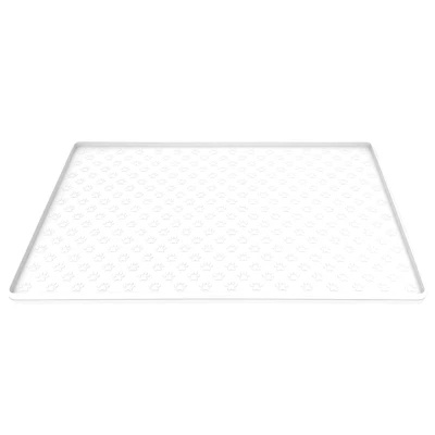 Коврик-плацебо силиконовый водонепроницаемый нескользящий коврик для кормления кошек собак миски для воды - Изображение 1 из 4