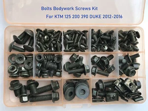 Fairing For KTM 125 200 390 DUKE 2012-2016 Bolts Bodywork Screws Kit Nuts T16 - Foto 1 di 4
