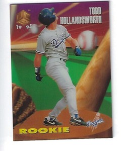 1995 Sportflix UC3 #111 Dodgers Todd Hollandsworth Rookie Baseball Card Chp Shp
