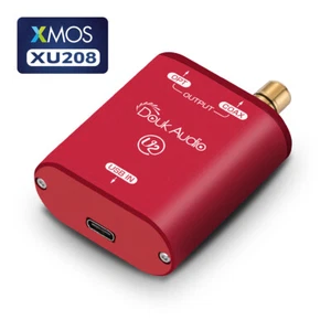Convertitore da USB a SPDIF XMOS XU208 interfaccia audio registrazione DSD coassiale/ottico - Foto 1 di 8