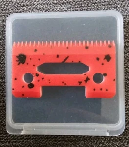 2 Loch Keramik ROTE Klinge Ersatz für Wahl JRL Gamma Haarschneidemaschine etc. - Bild 1 von 2