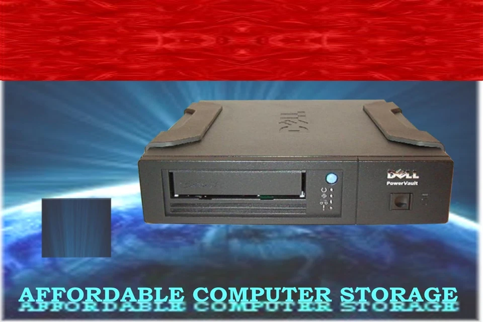 DELL IBM LTO-3 Tape drive EXTERNAL LVD LTO4-EH1 0U306F 45E3731 - Image 1 of 1