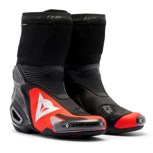 Motorrad Stiefel 43 - Dainese Axial 2 - Sport Racing Sommer - schwarz-fluorot - Bild 1 von 5